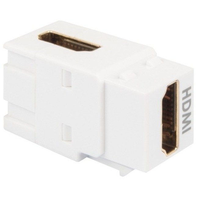 ICC IC107AHMWH MODULE, 90 DEGREE HDMI, F-F, WHITE