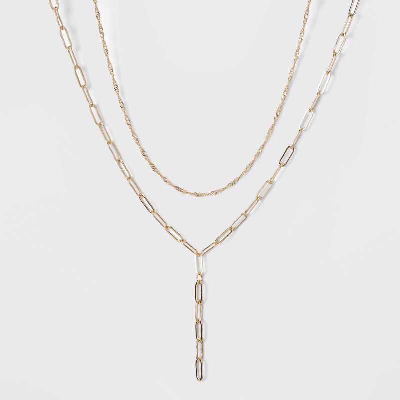 Women's Zirconite Necklace with 1mm Cubic Zirconia Triangle in Sterling Silver - Rhodium