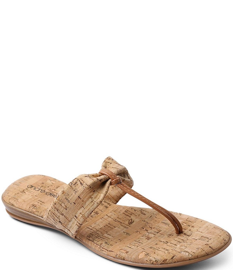 Andre Assous Noa Featherweights&trade; Cork Thong Sandals