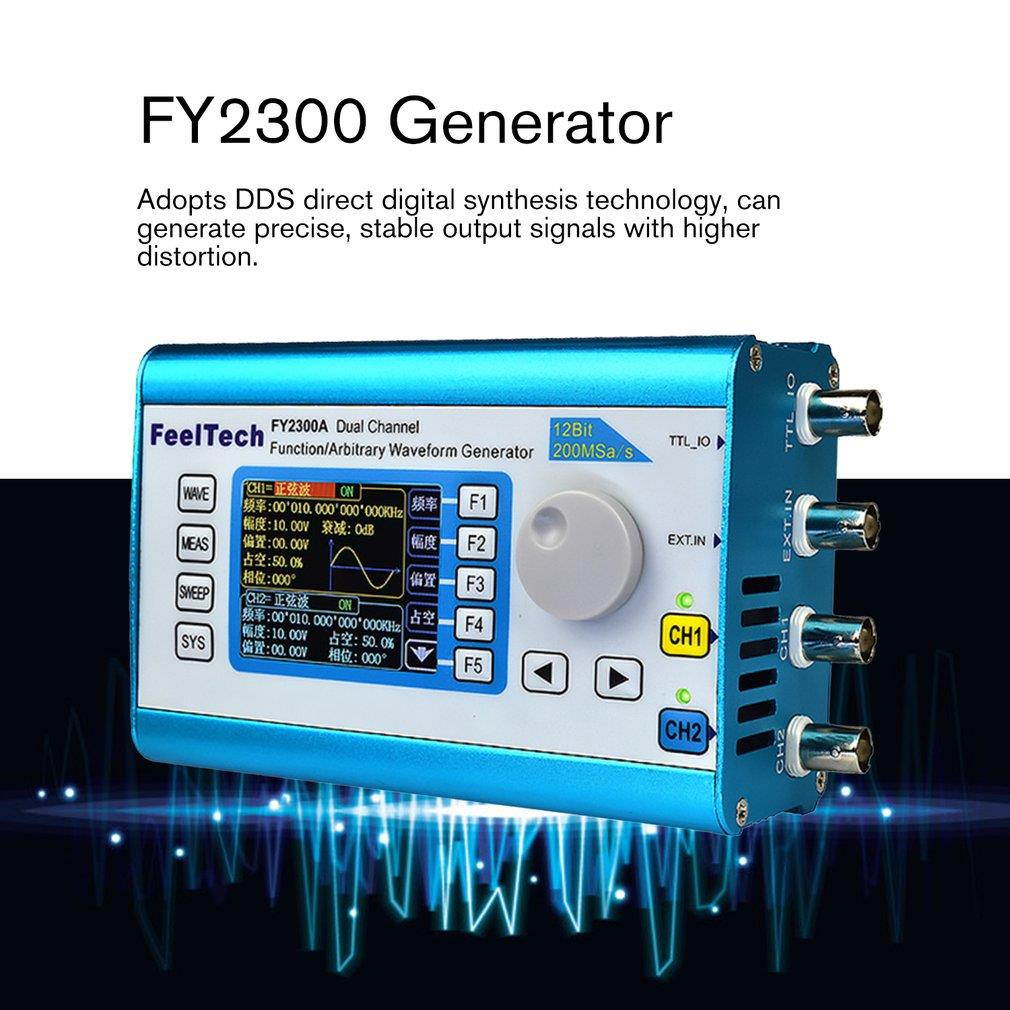 20MHz Digital DDS Dual-channel Signal Generator Arbitrary Waveform Function
