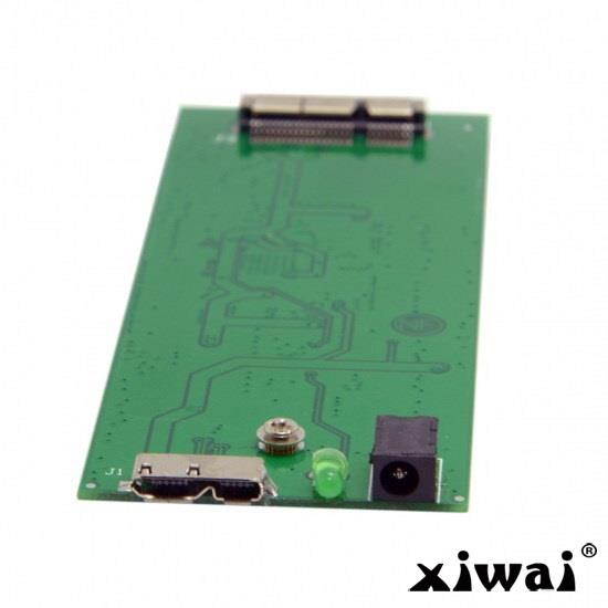 Xiwai USB 3.0 to Macbook Pro Retina A1425 A1398 MC975 MC976 MD212 MD213 ME662 ME664 ME665 SSD Hard Disk Case