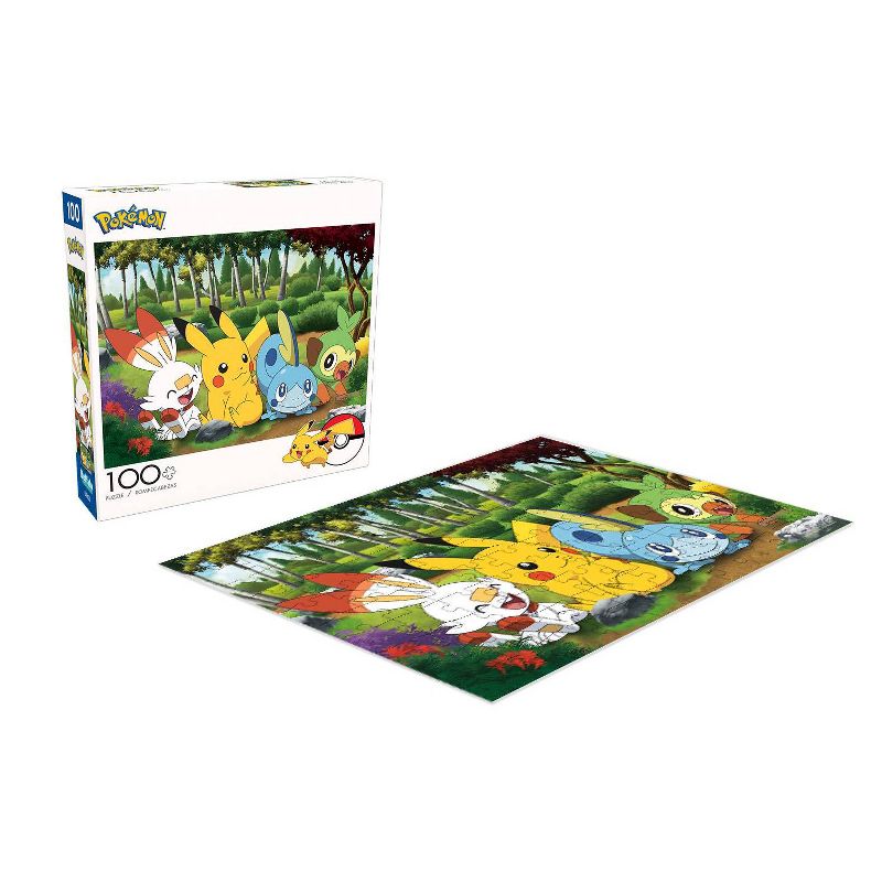 Buffalo Games Entertainment: Pokemon Galar Friends Jigsaw Puzzle - 100pc