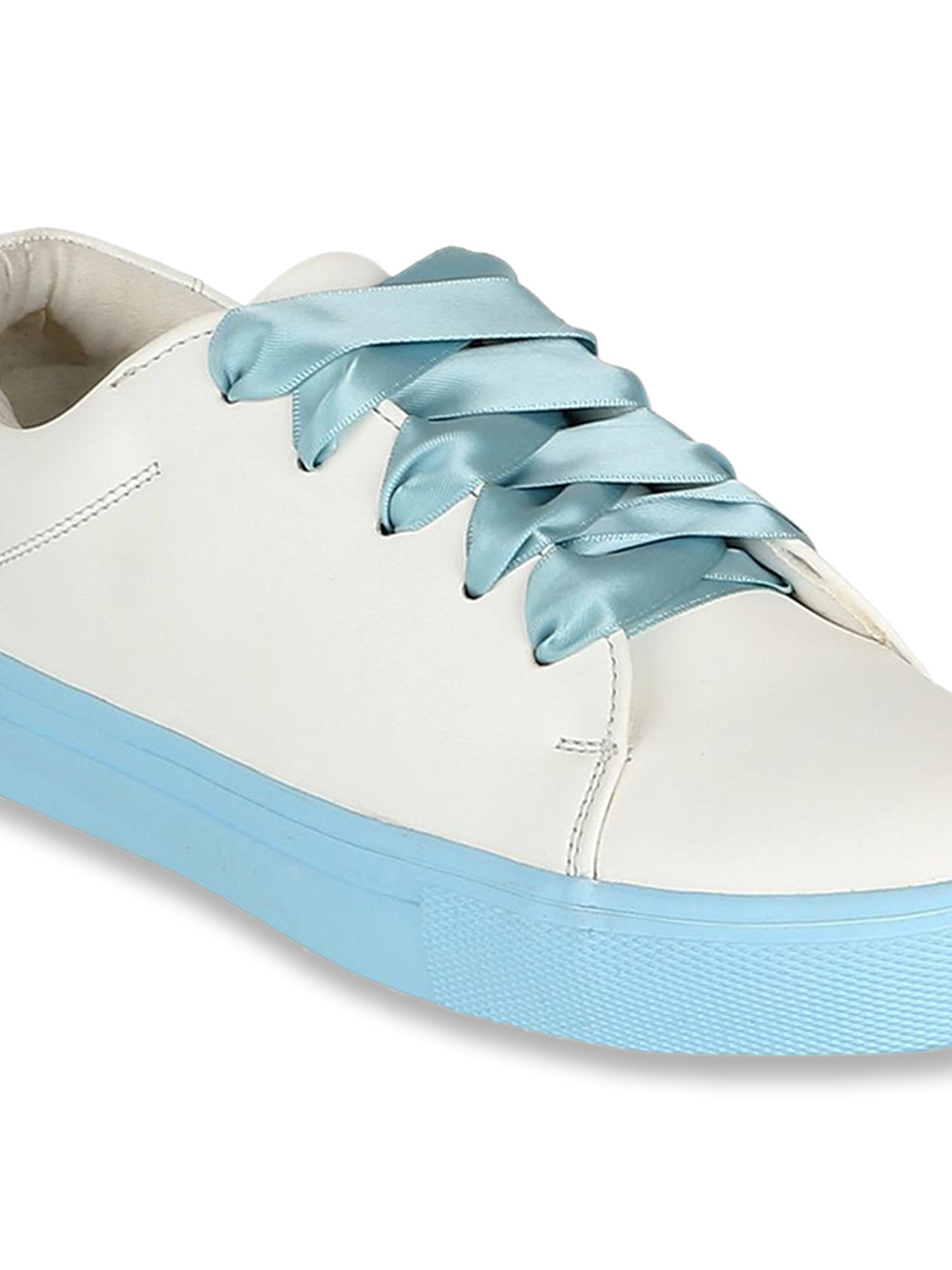 Carlton London Women's White Casual Sneakers