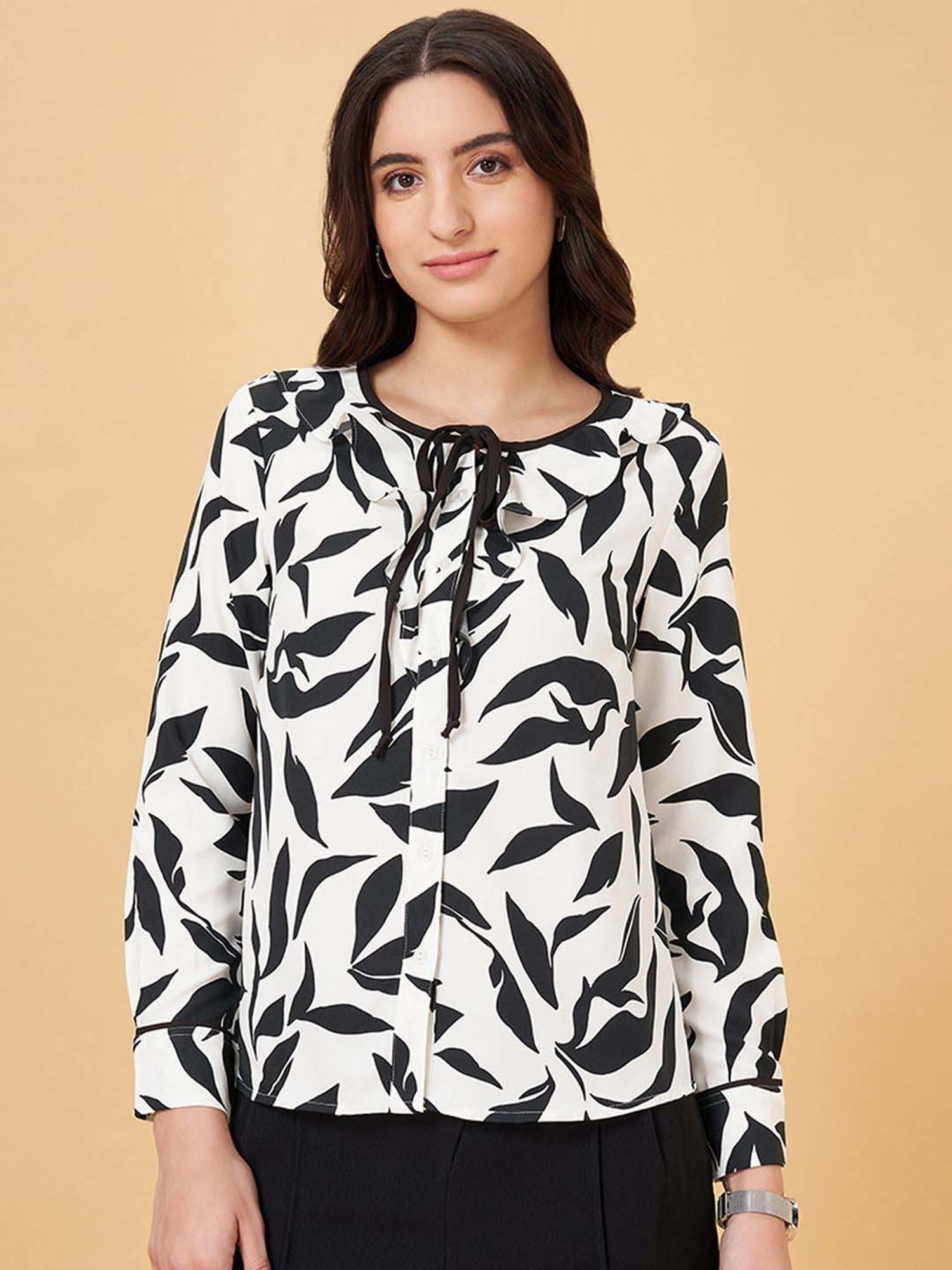 Annabelle by Pantaloons White Plain Top