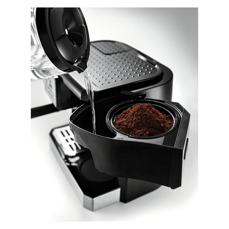 De'Longhi Combination Espresso/Coffee Machine - Stainless Steel BCO430