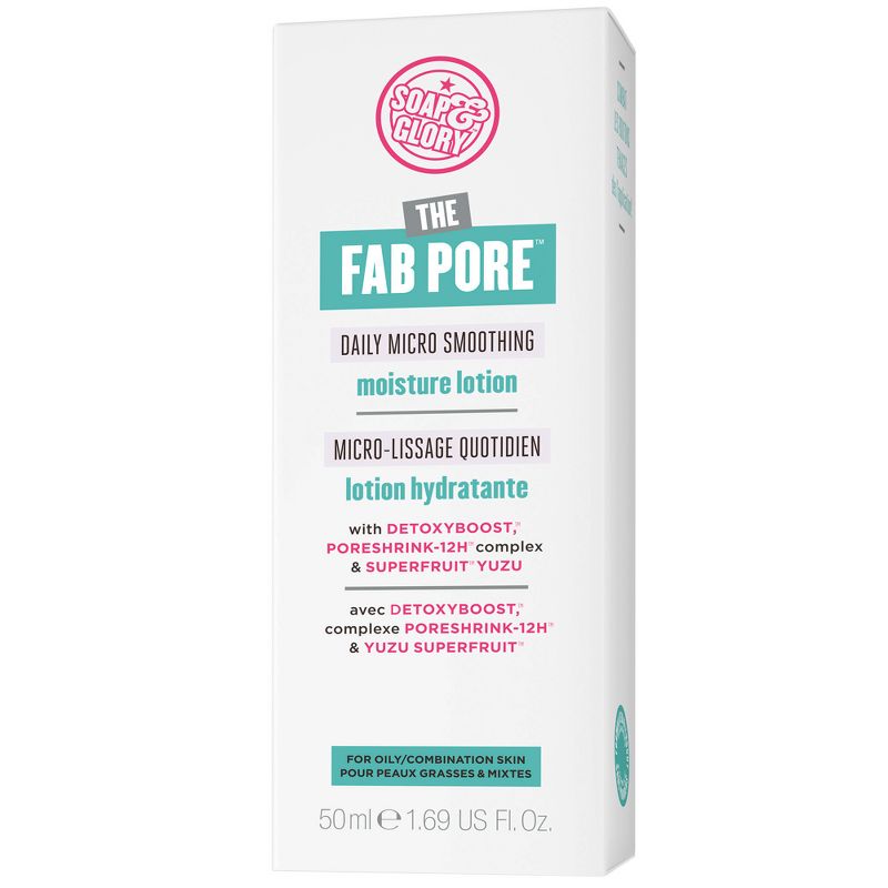 Soap & Glory The Fab Pore Daily Micro Smoothing Moisture Lotion - 1.69oz
