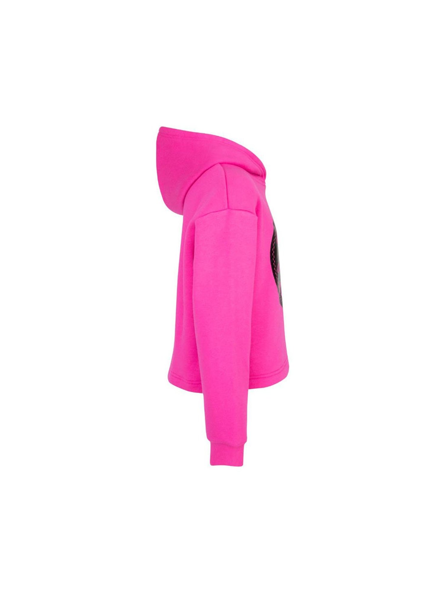 Converse Kids Pink Graphic Print Hoodie