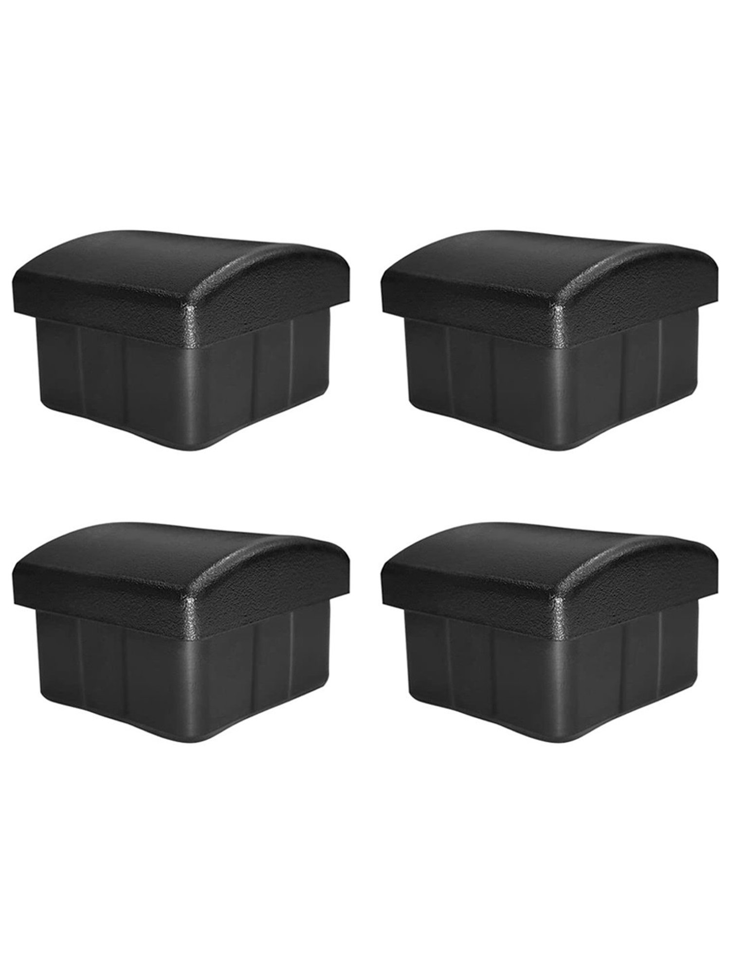 B Fit Square End Cap Set of 4 (Black)