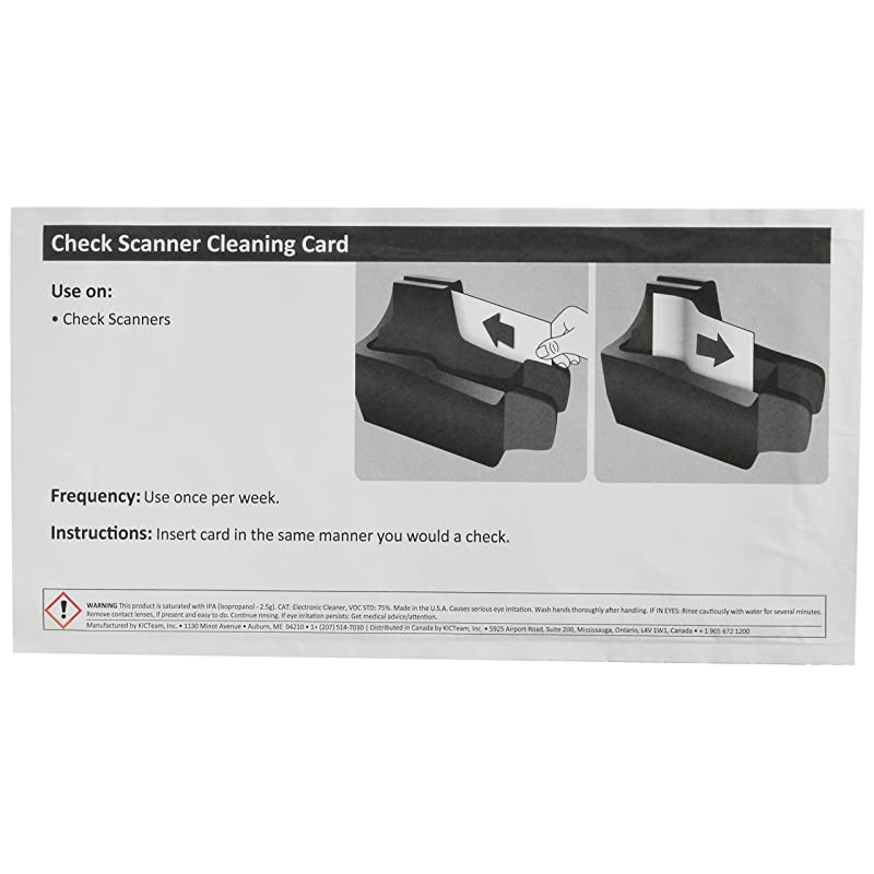Scanner Cleaning Card 5