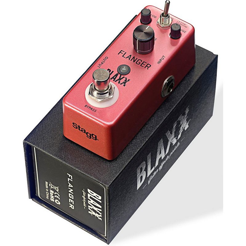 Stagg BLAXX 2-Mode Flanger Pedal Red