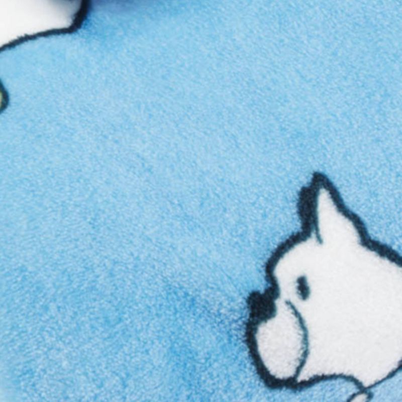 ED Ellen DeGeneres Here Boy Throw Blanket Sky Blue