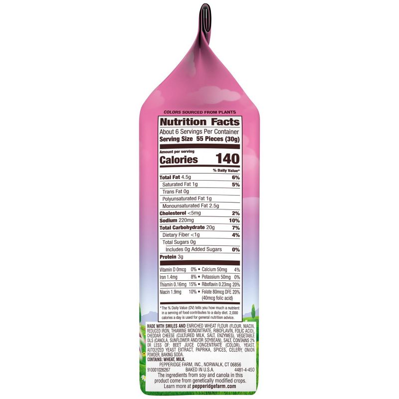 Pepperidge Farm Goldfish Princess Cheddar Crackers - 6.6oz Bag