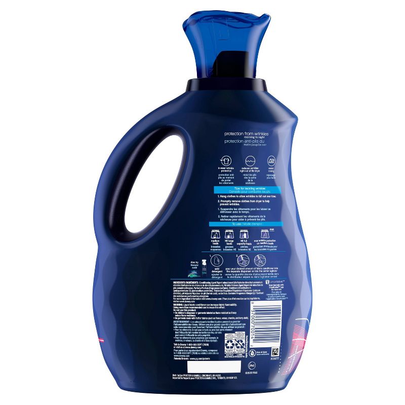 Downy WrinkleGuard Floral Liquid Fabric Softener and Conditioner - 64 fl oz