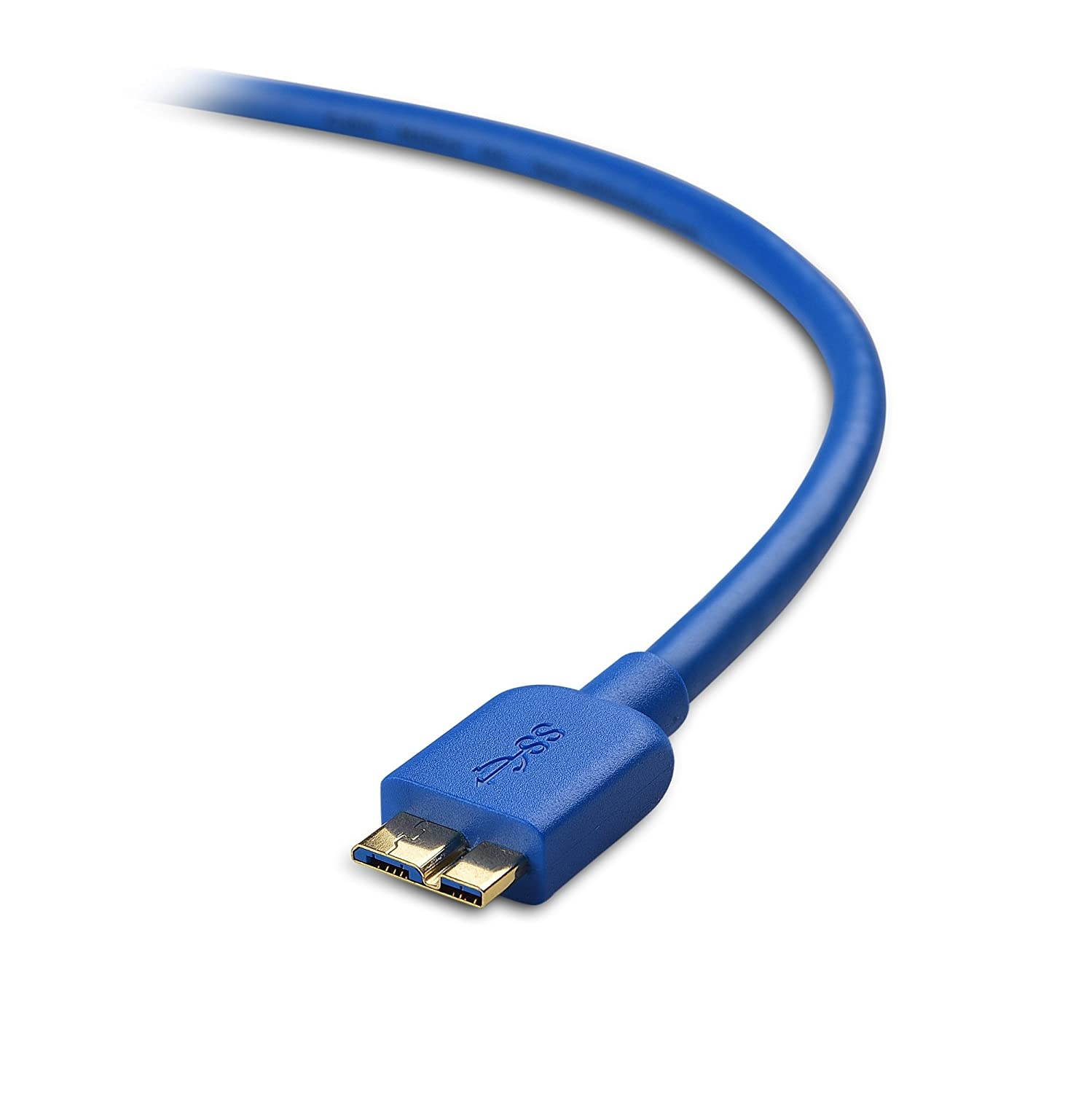 Cable Matters Micro USB 3.0 Cable (Micro USB 3 Cable A to Micro B) in Blue 10 Feet - Available 3FT - 15FT in Length