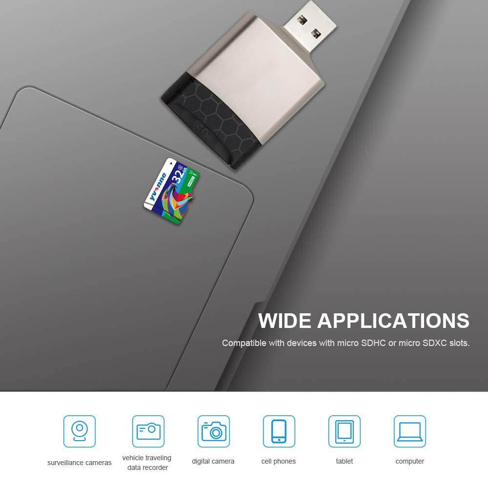 Grborn Micro SDHC TF Flash Memory Card Data Storage 128GB Fast Speed