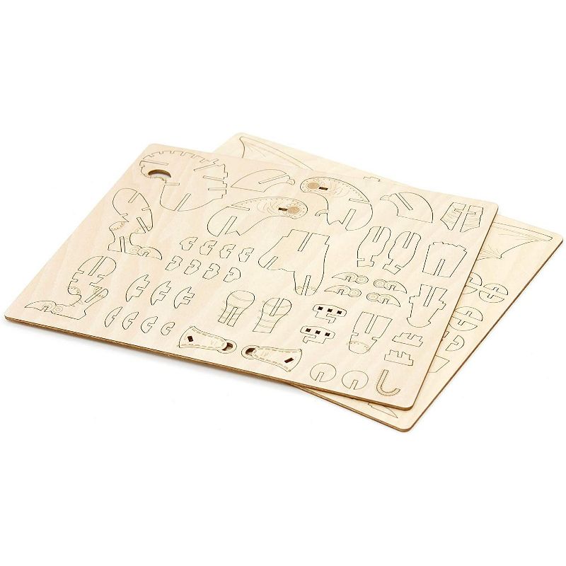 Incredibuilds Bioshock Infinite Songbird Poster & Wood Model Figure Kit