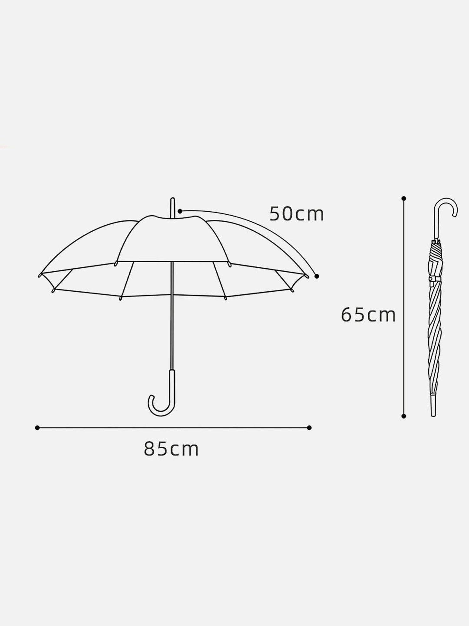 Little Surprise Box Mulicolor Printed 2 Fold Umbrella