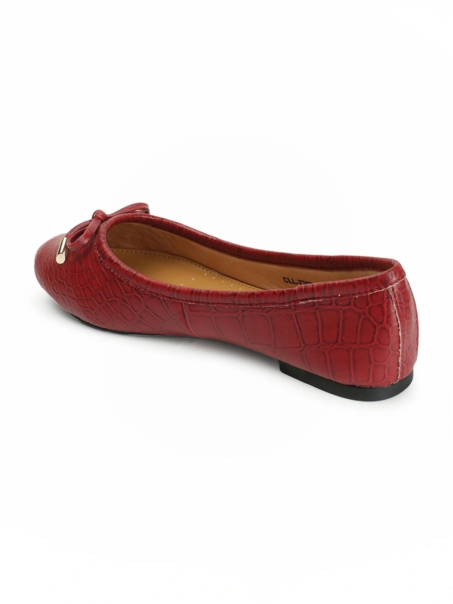 Carlton London Women's Red Flat Ballets