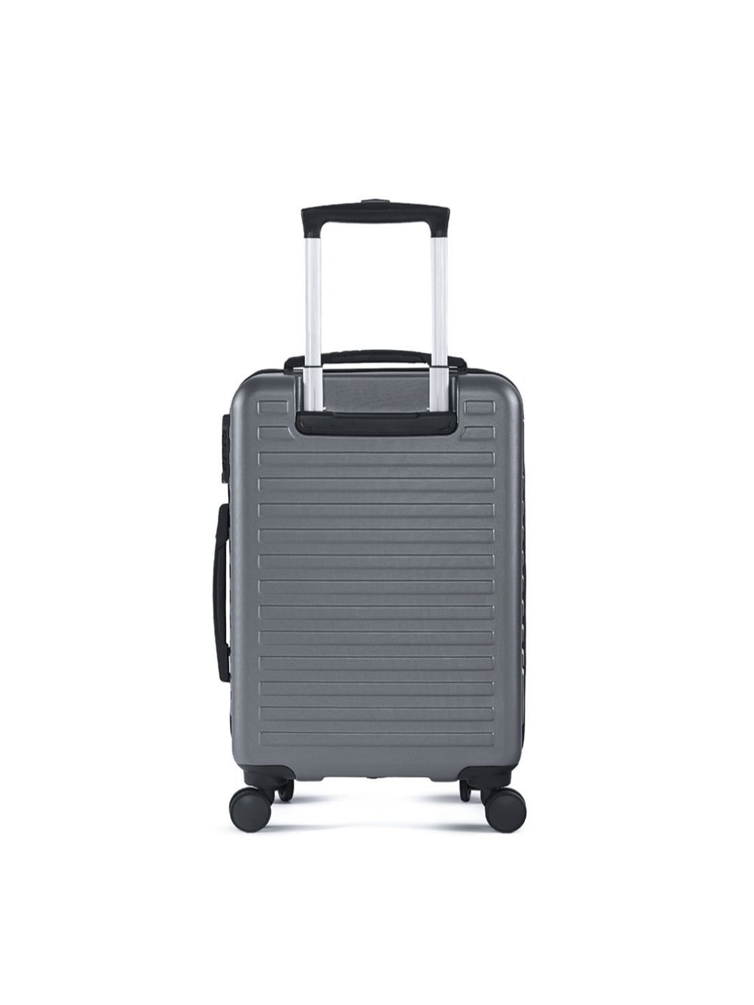 Assembly Grey Textured Trolley Bag Set of 3 - 20 inch, 24 inch & 28 inch