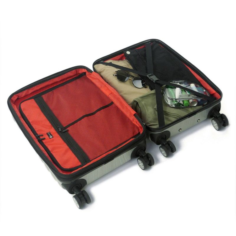 FUL Disney Toy Story 4 Buzz Lightyear 21" Spinner Suitcase - Silver