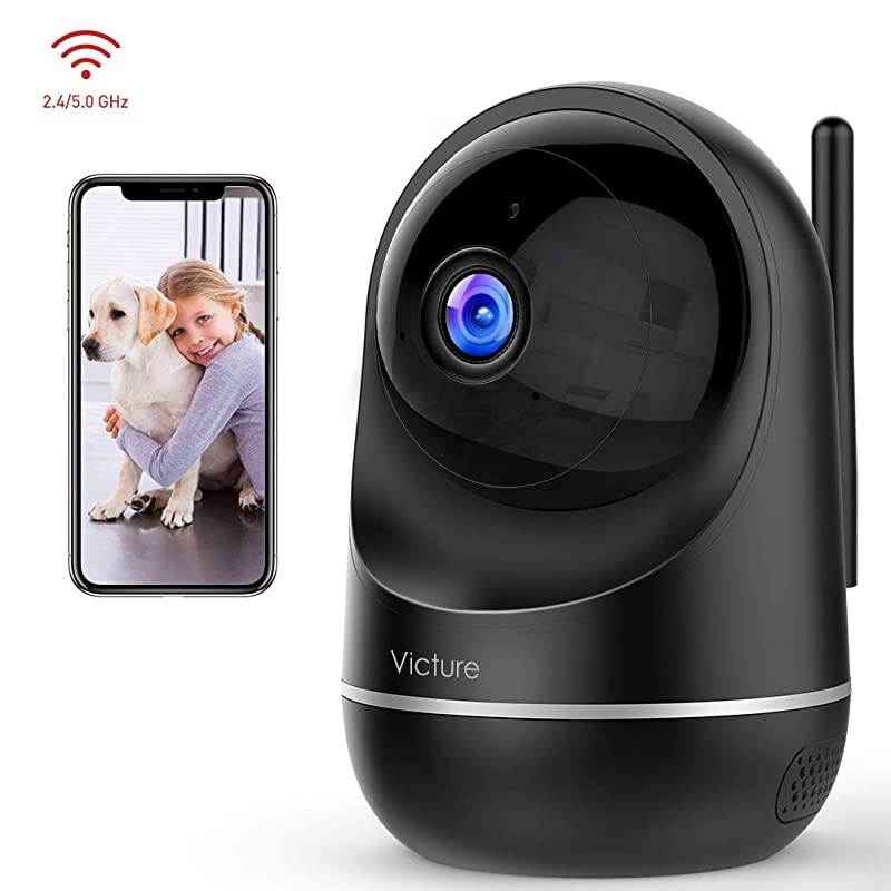 Dualband 24Ghz 5Ghz WiFi Camera Home Camera1080P Security Pet Camera Baby Monitor with TwoWay AudioMotion Detection