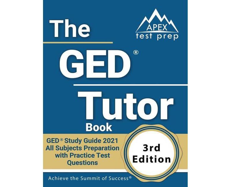 The GED Tutor Book - by  Matthew Lanni (Paperback)