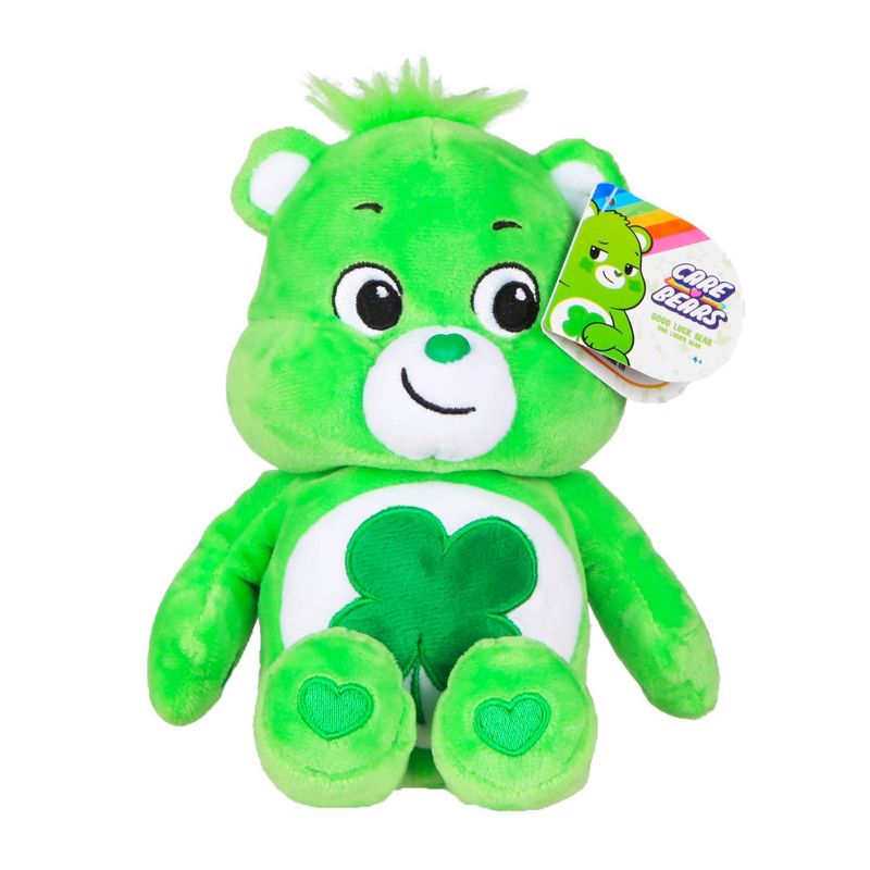 Care Bears Basic Bean Plush - Good Luck Bear