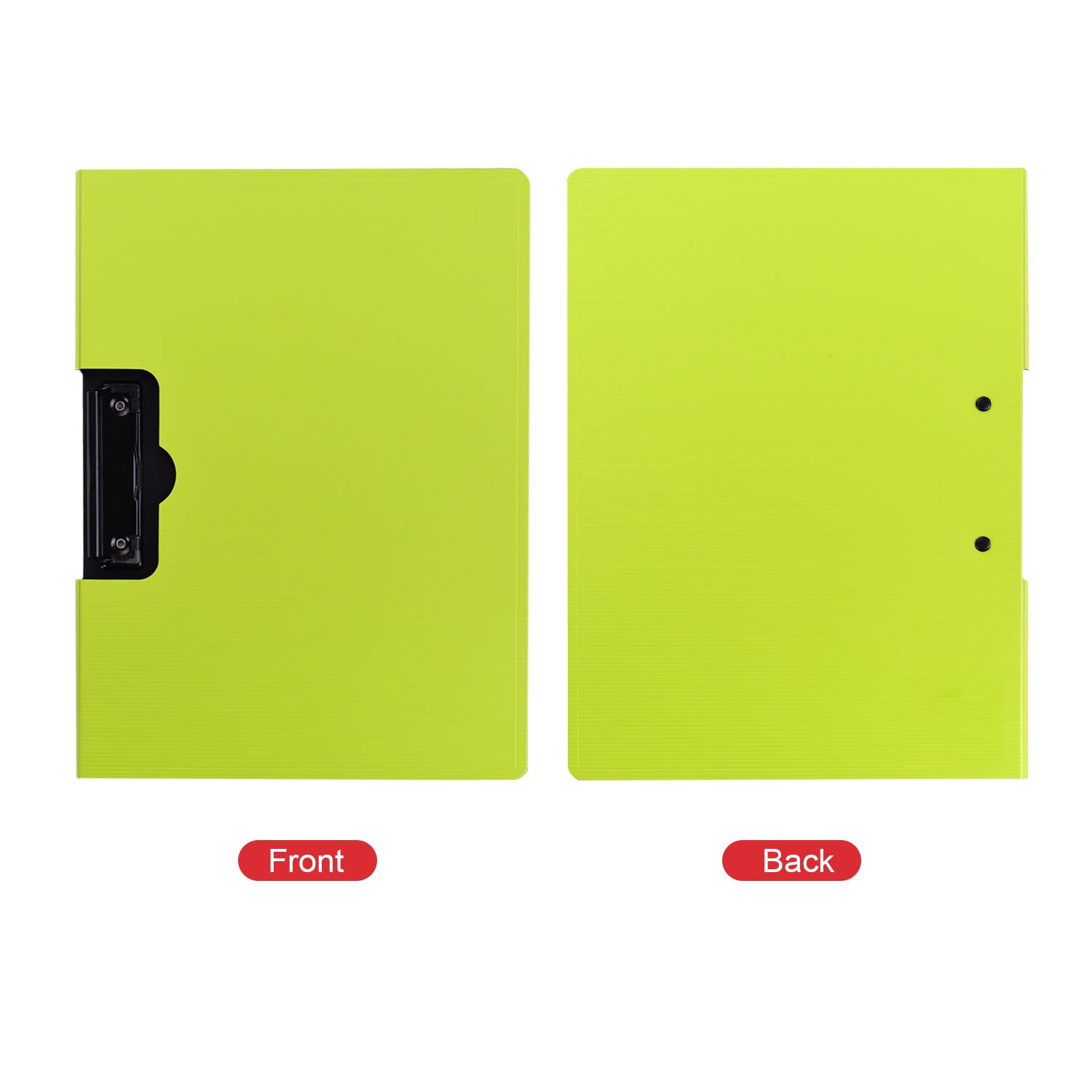 A4 Letter Size Clipboard Colorful File Cover Folder Document Organizer Storage Writing Pad Stationery for School Office Business Meeting