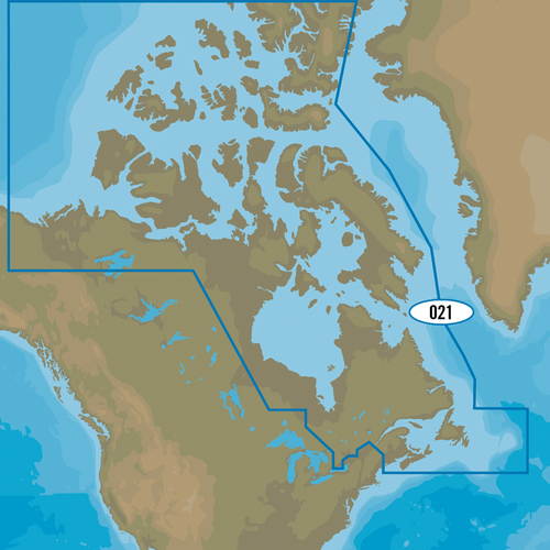 C-MAP NA-M021 MAX N+ MICROSD CANADA NORTH AND EAST