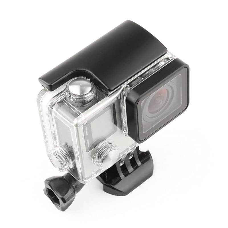 2Pack Plastic Rear Snap Latch Standard WaterproofSkeleton Housing Lock Buckle Replacement for GoPro Hero 4 Hero3+ Protective Housing Case