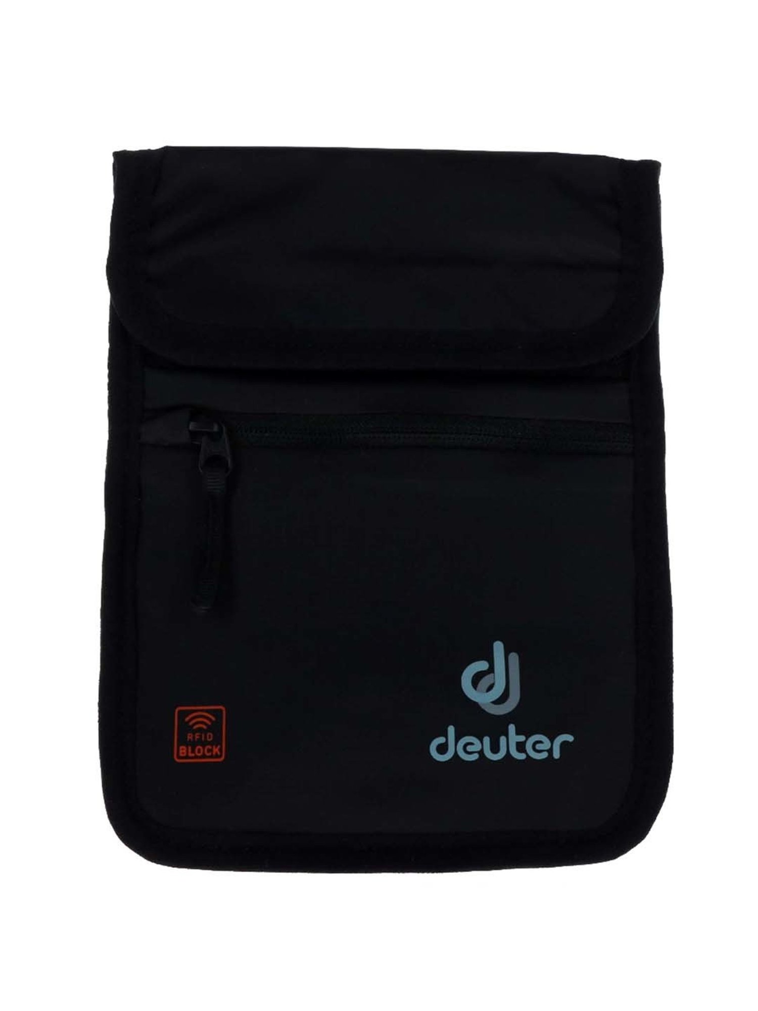 Deuter Black Casual Rfid Wallet