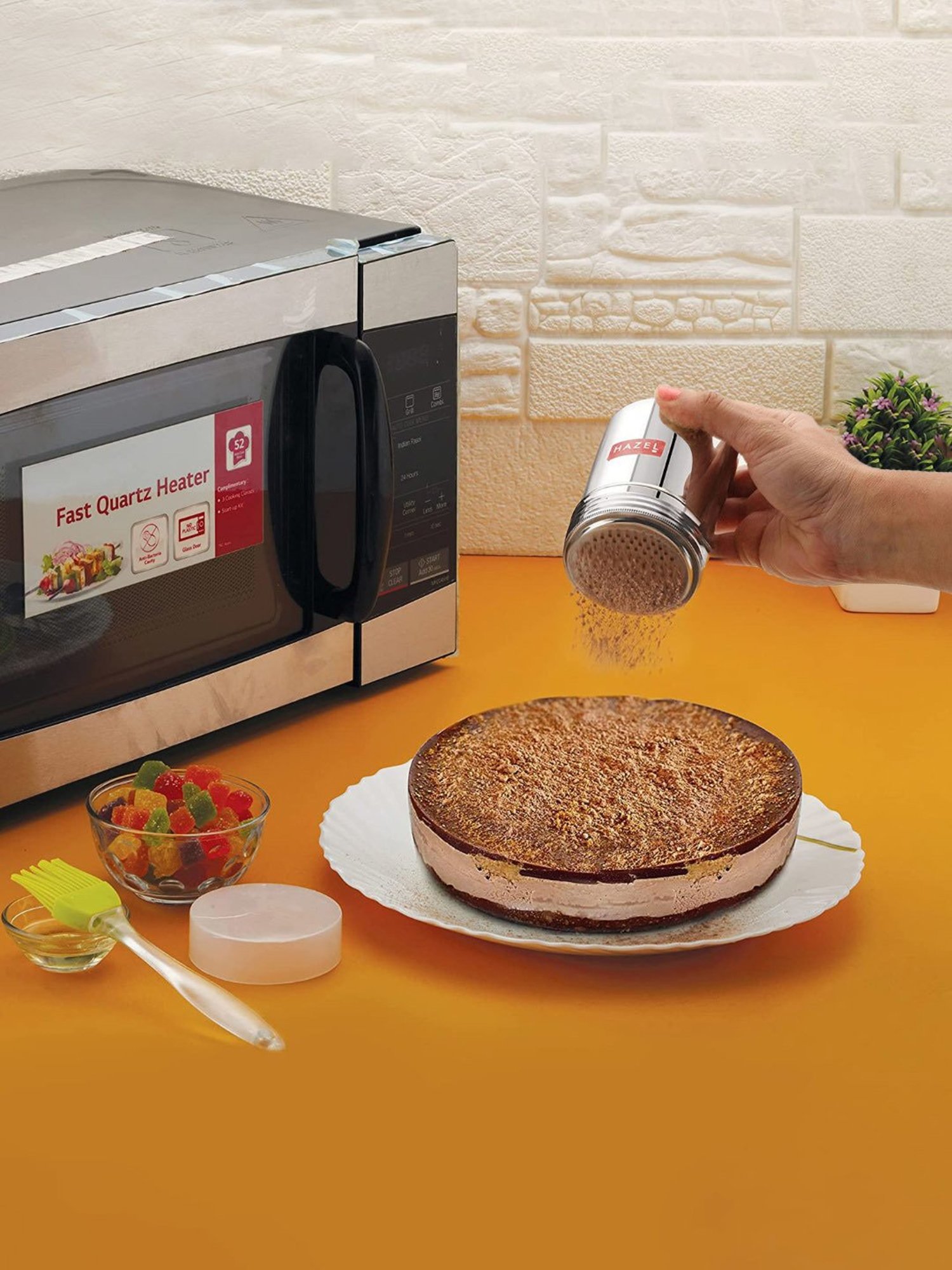 COLE & MASON Precison Manual Brown Wood Forest Pepper