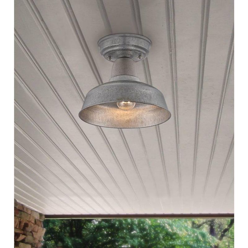 Bel Air Lighting Outdoor Hanging Pendant Black