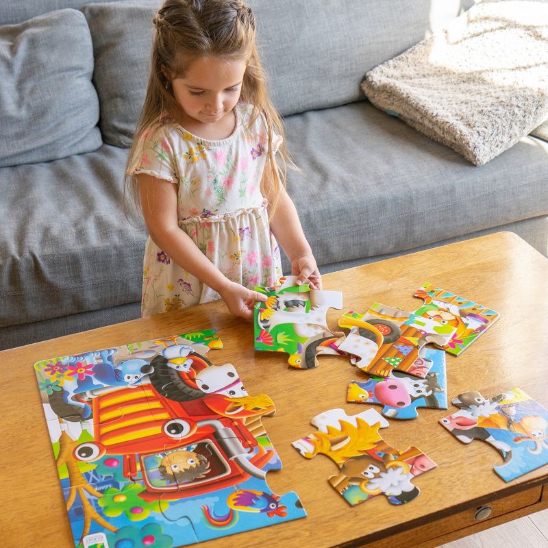 The Learning Journey My First Big Floor Puzzle Farm Friends 12 pcs
