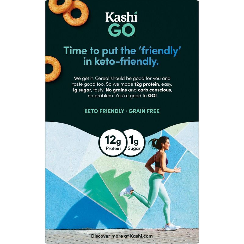 Kashi GO Keto Cinnamon Vanilla Cereal -7oz