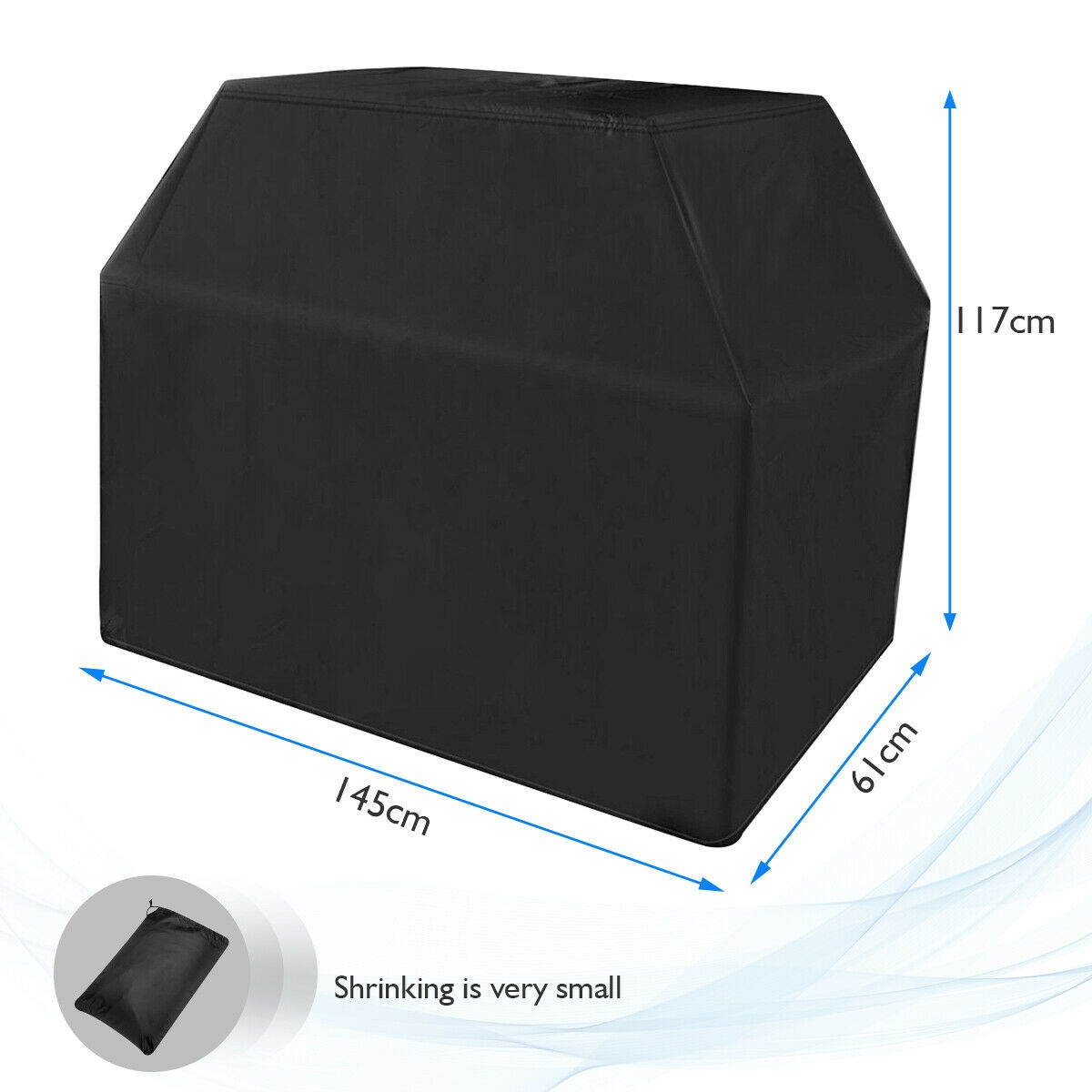 BBQ Grill Cover 57" Gas Barbecue Waterproof Outdoor Heavy Duty Protection USA