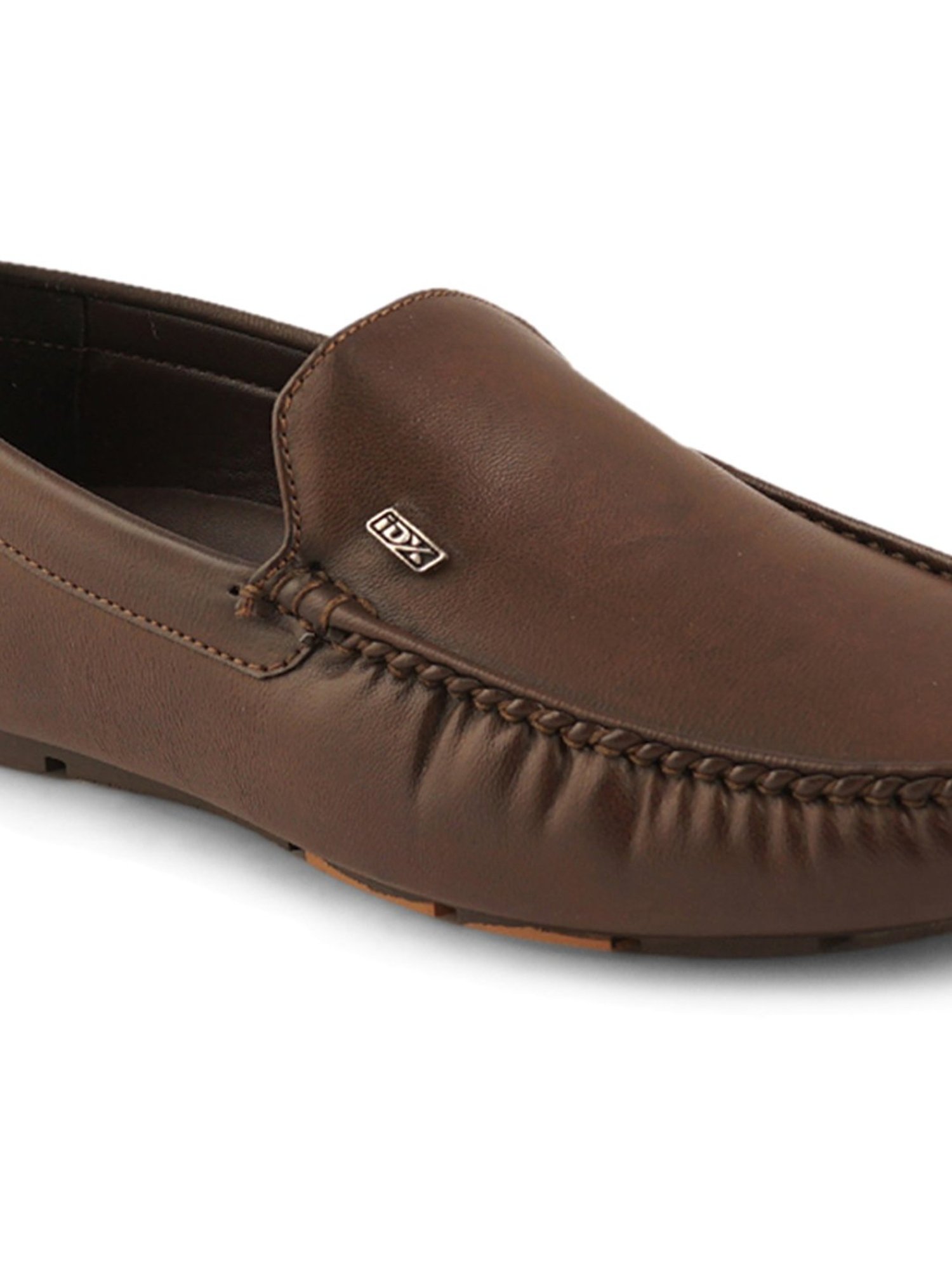 ID Men's Brown Casual Loafers