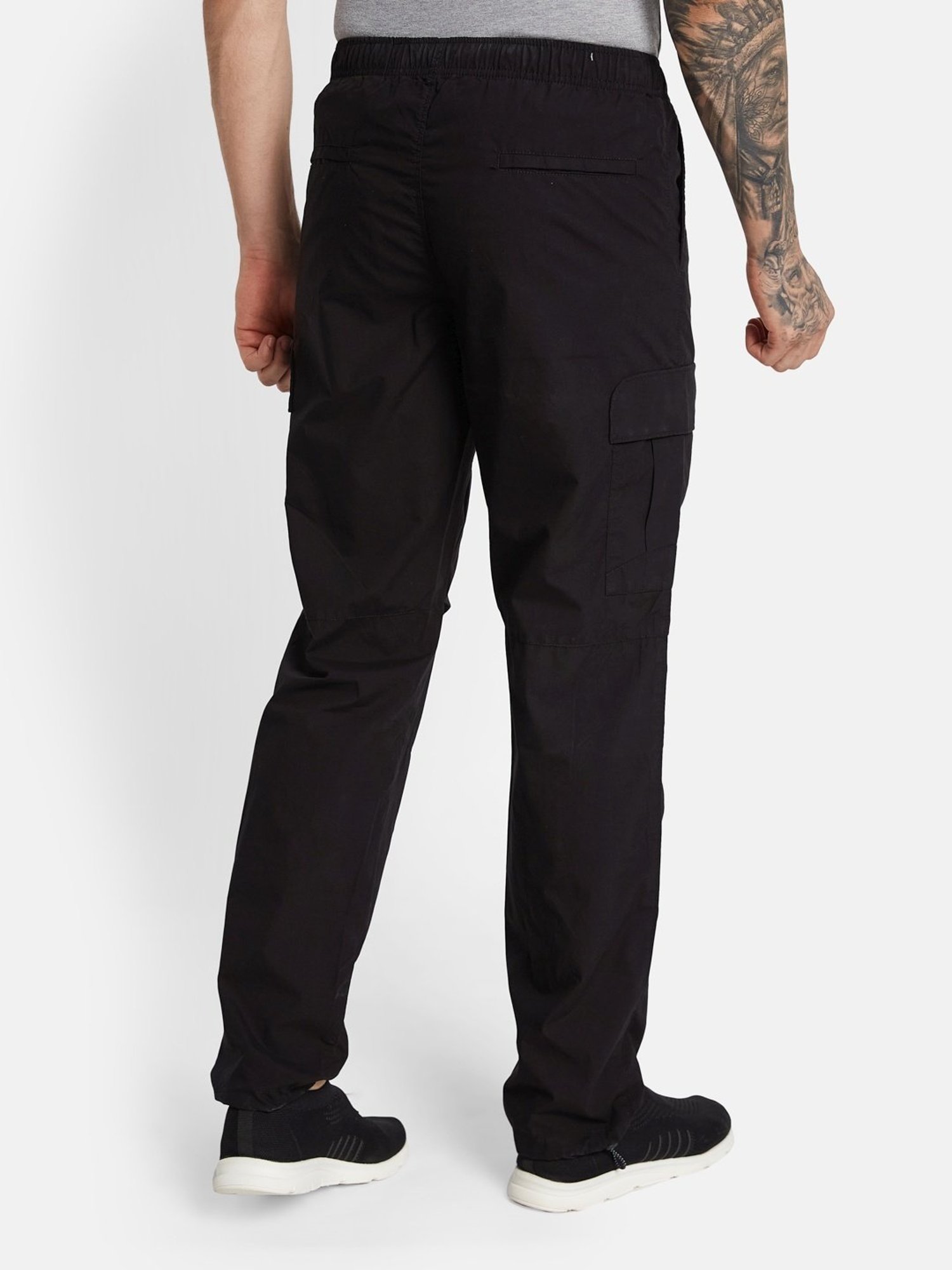 Basics Green Jogger Track Pant