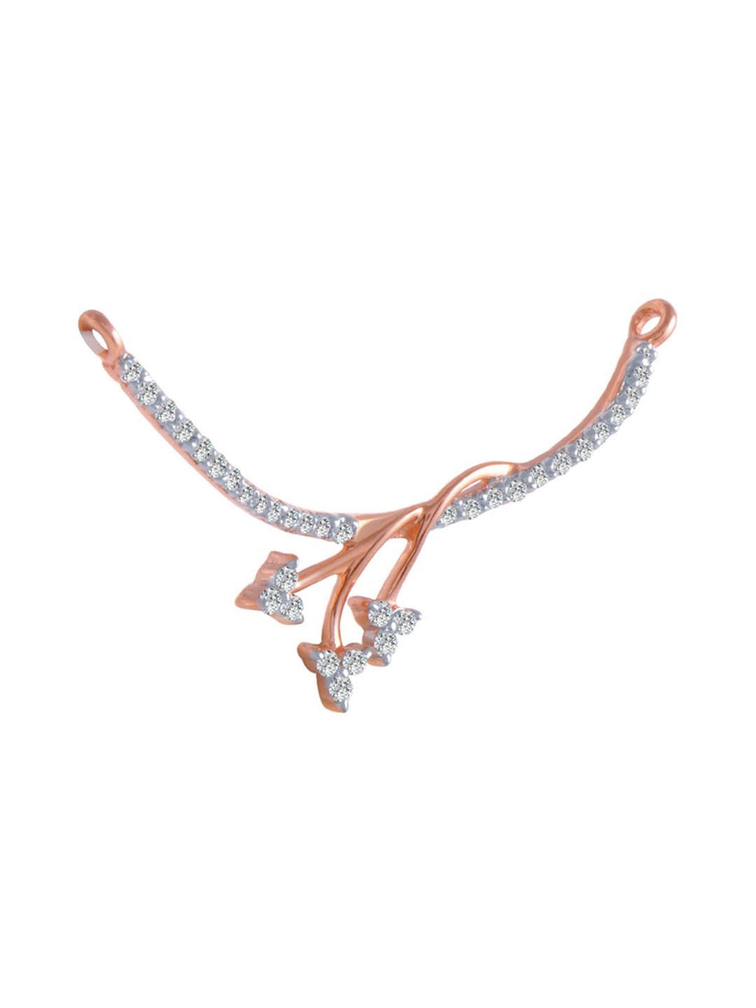 P.C. Chandra Jewellers 18 kt Gold & Diamond Pendant