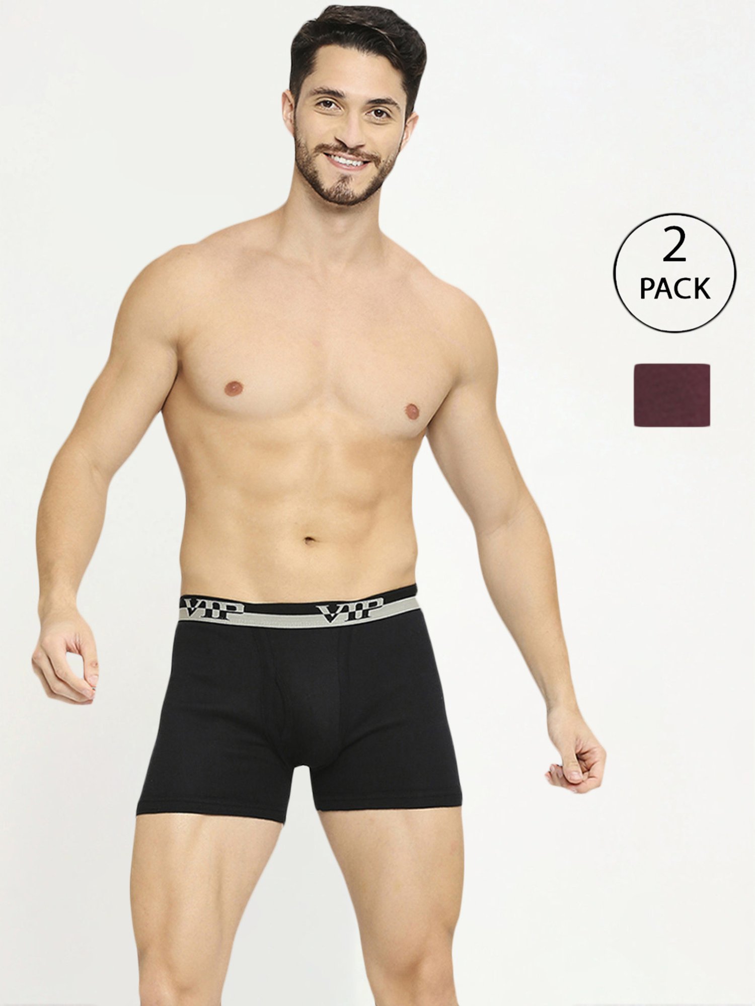 Jack & Jones Pompeian Red Regular Fit Trunks