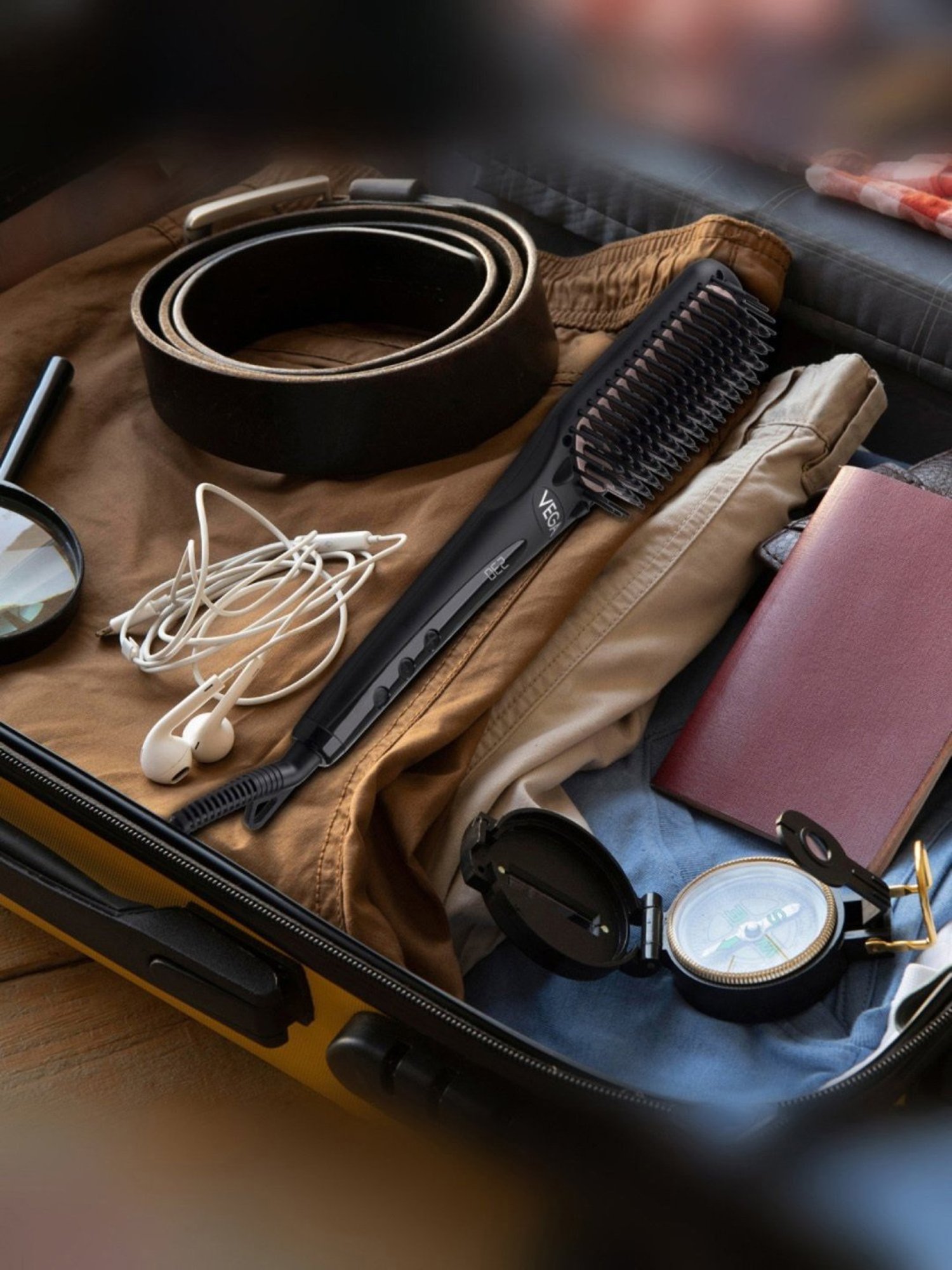 Nova NHC-522CRM Professional Hair Straightener (Black)