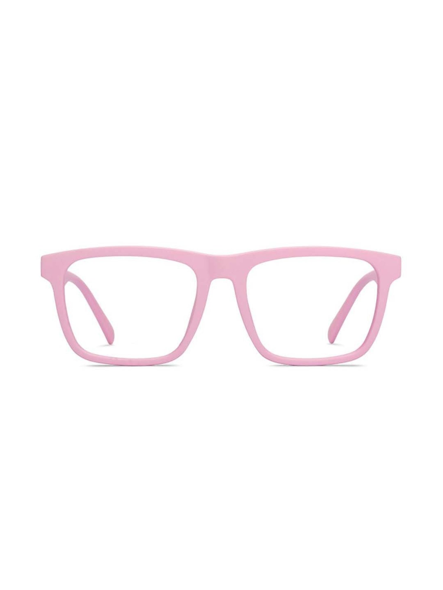 Lenskart Blu Pink Square Blue Light Protection Unisex Reading Glasses