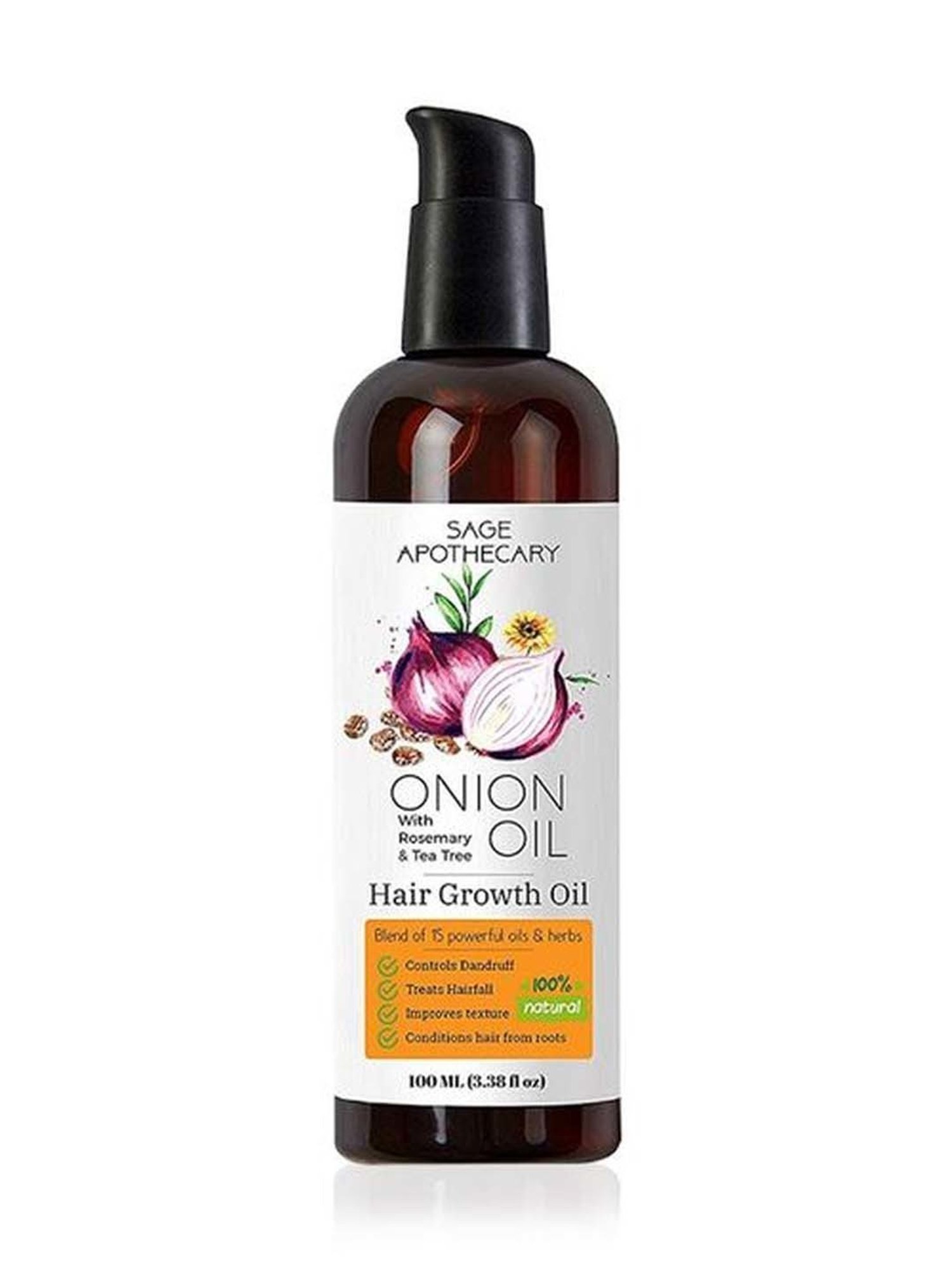 Sage Apothecary Onion Hair Oil - 100 ml