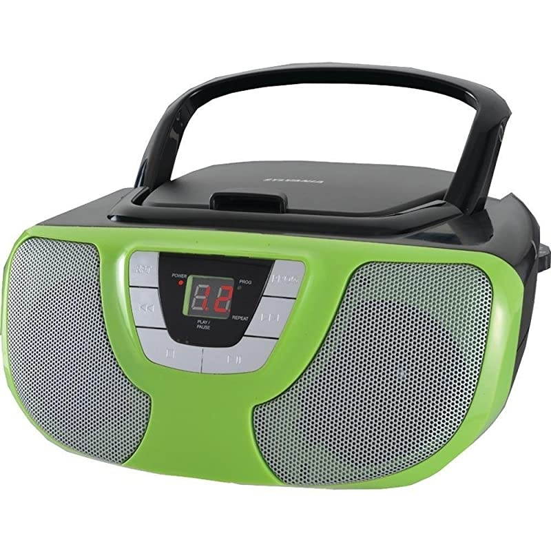 Portable CD Player Boom Box with AMFM Radio Teal