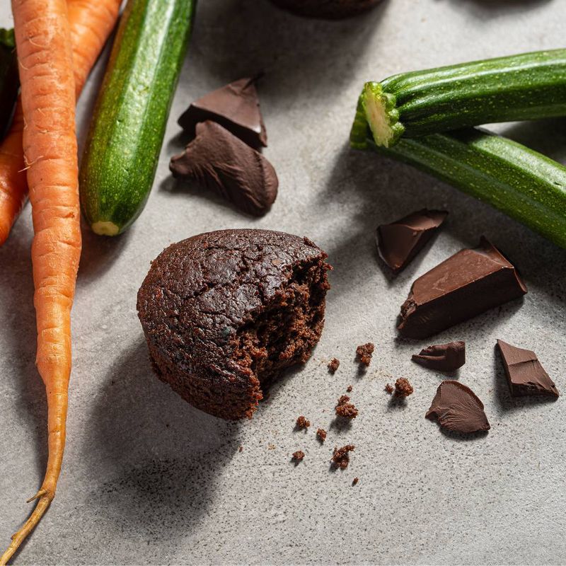 Garden Lites Veggies Made Great Frozen Double Chocolate Muffins - 12oz/6ct