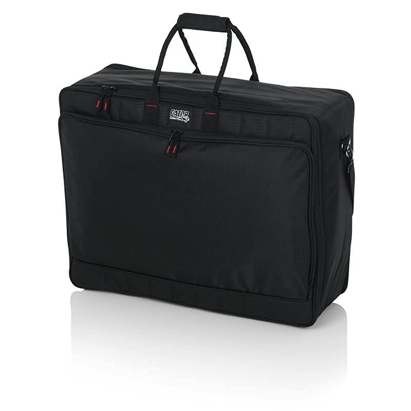Cases Padded Nylon Mixer/Gear Carry Bag with Removable Strap; 25" x 19" x 8" (G-MIXERBAG-2519)