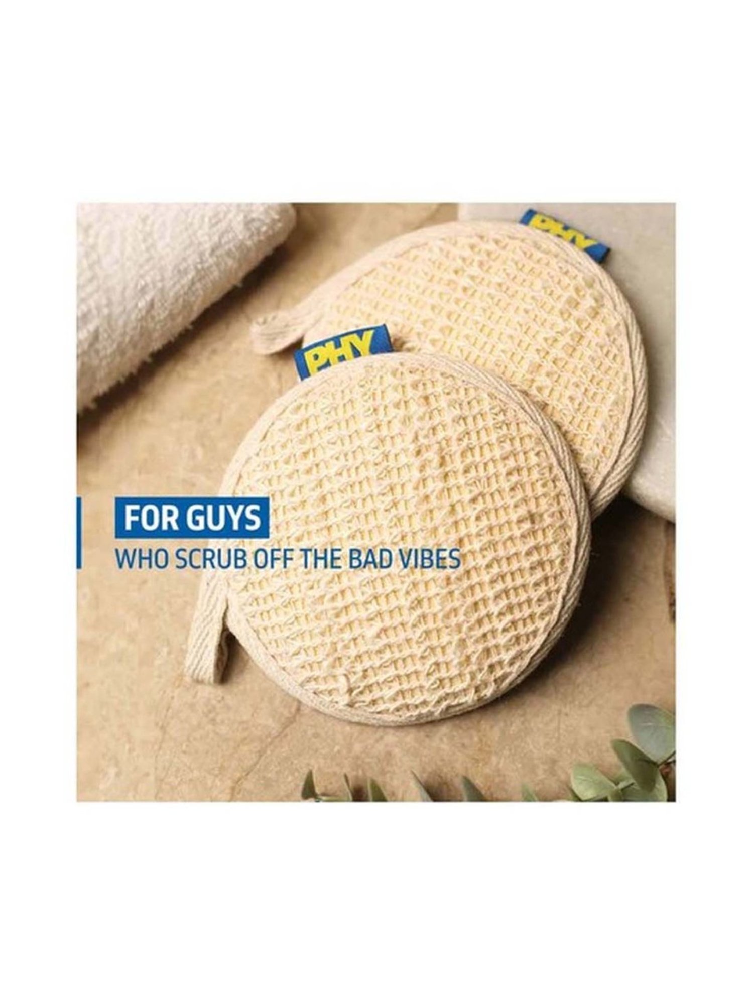 Phy Set Of 2 Scrub On Loofah