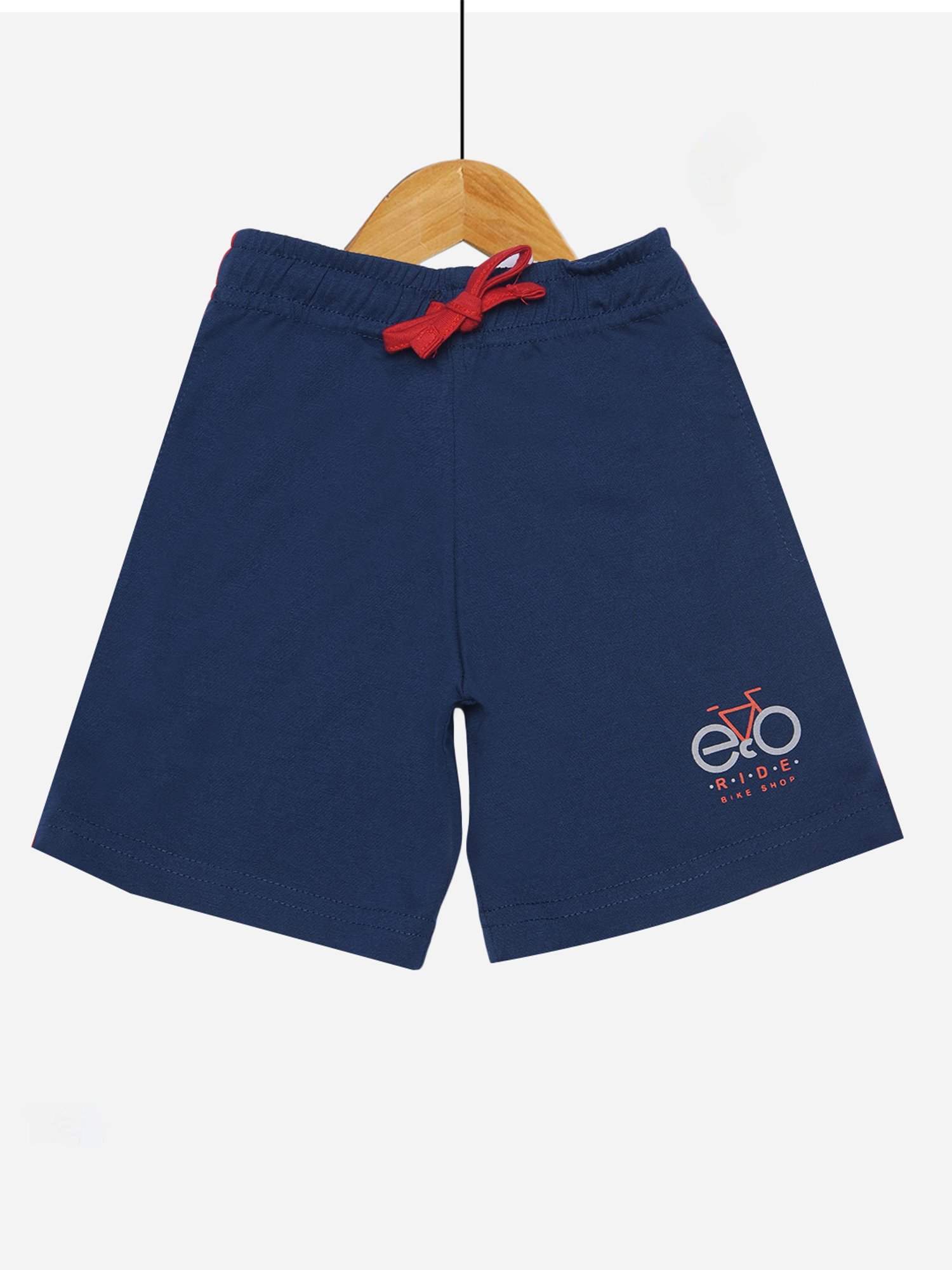 Dollar Boys Navy Solid Bermuda