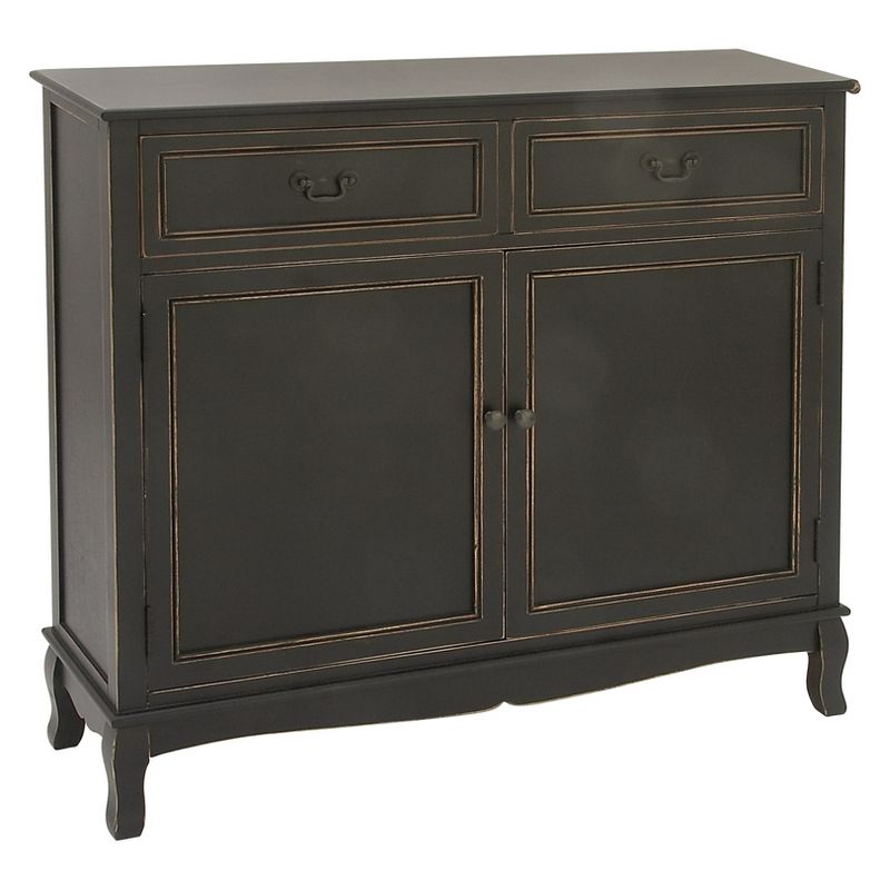 Carmel Sideboard Dark Brown/Black - Chique