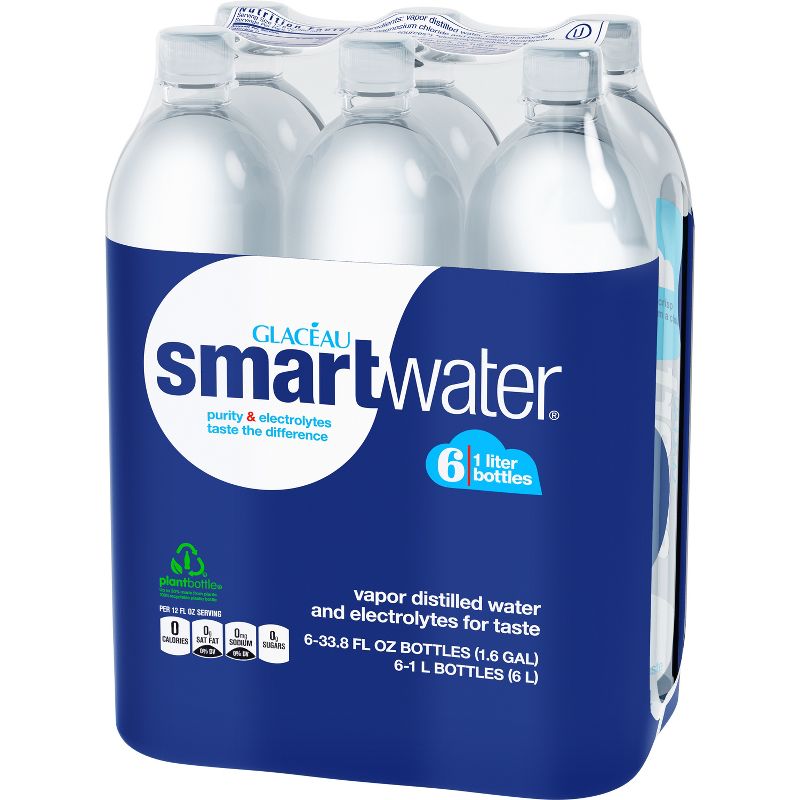 smartwater - 6pk/1 L Bottles